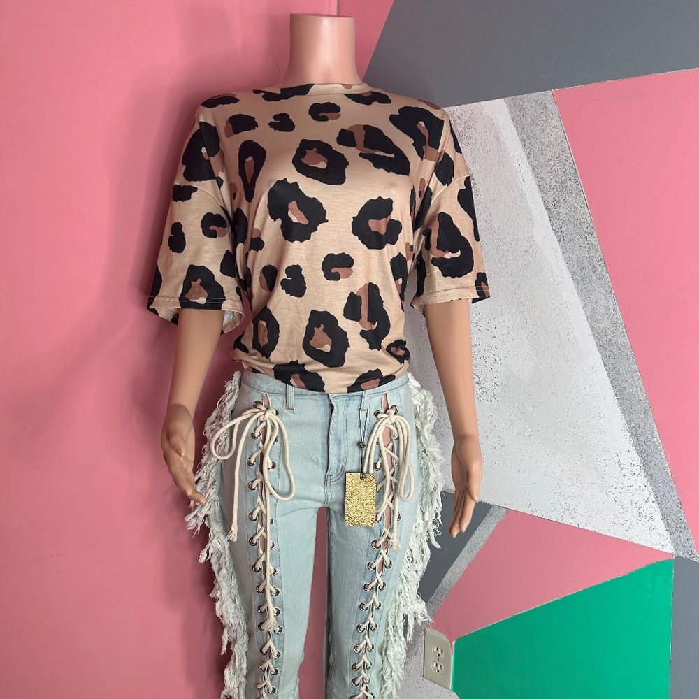 Leopard blouse